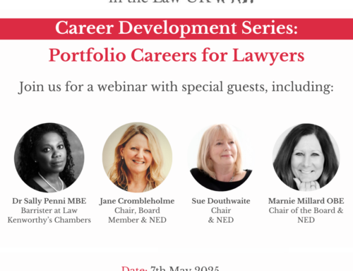 7th May 2025 – Career Development Series: Portfolio Careers for Lawyers