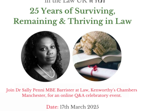 17th March – 25 Years of Surviving, Remaining & Thriving in Law